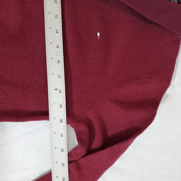 Men's Tommy Hilfiger Shawl Collar Button-up Sweater Cardigan Medium - Picture 8 of 9